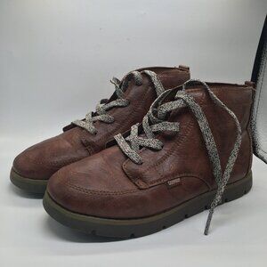 OshKosh B'gosh Pierce Brown Lace Up Ankle Boots Boys Size 3